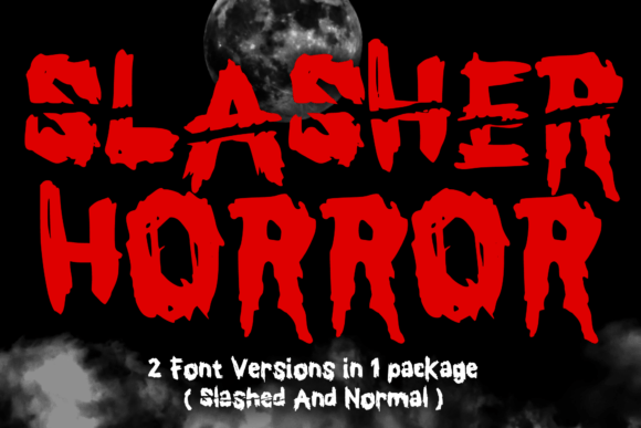 Slasher Horror Font