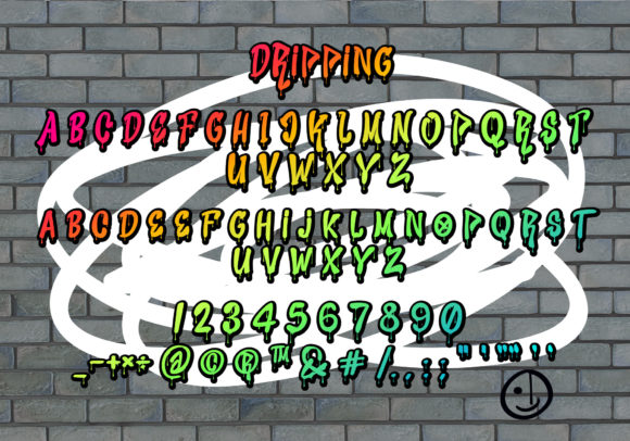 Slime Font preview 3
