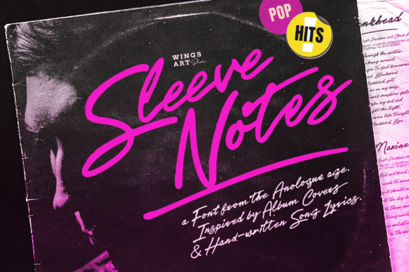 Sleeve Notes Font Sleeve Notes Font