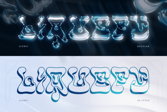 Slowji Font preview 4