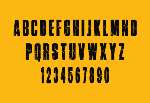 Smart Grunge Font preview 4