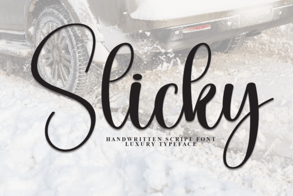 Slicky Font Slicky Font