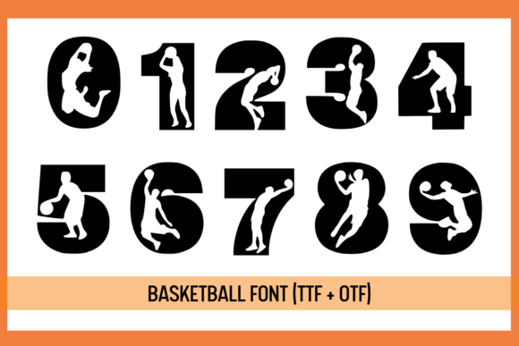 Basketball Font preview 3