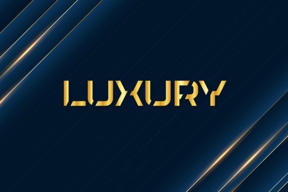 Smart Gold Font preview 3