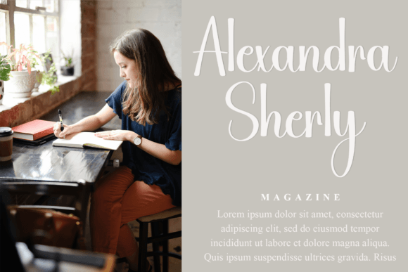 Smart Handwriting Font preview 2