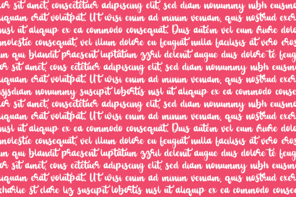 Smitten Font preview 3