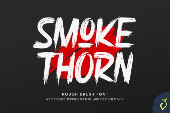 Smoke Thorn Font Smoke Thorn Font
