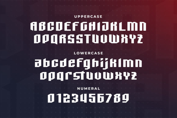 Black Boxer Font preview 2