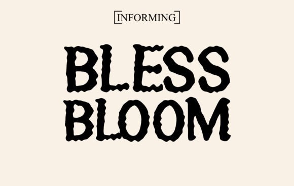Bless Bloom Font
