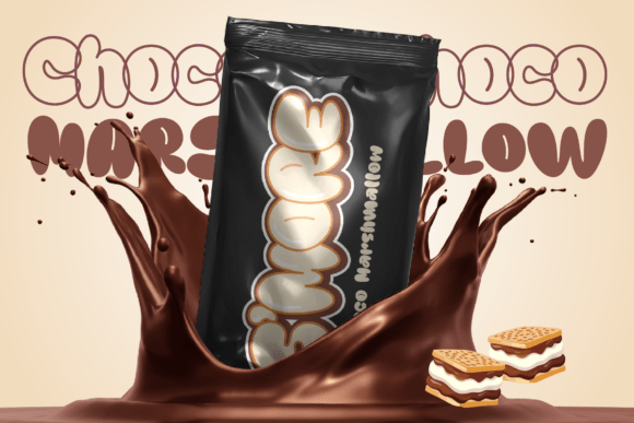 Smore Font preview 3