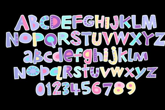 Smorgasbord Easter Font preview 3