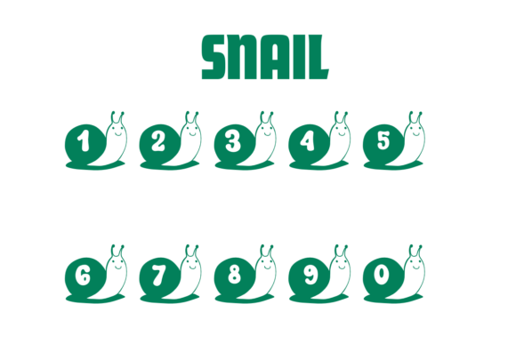 Snail Font preview 4