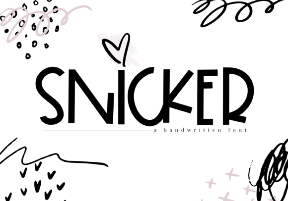 Snicker Font Snicker Font