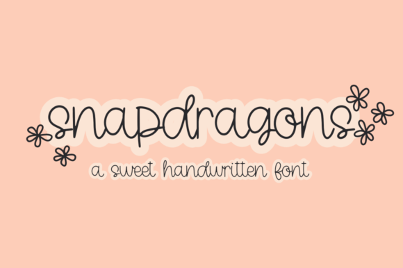 Snapdragons Font