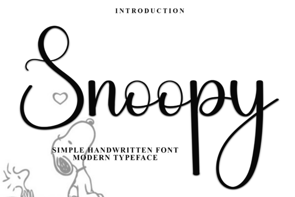 Snoopy Font Snoopy Font