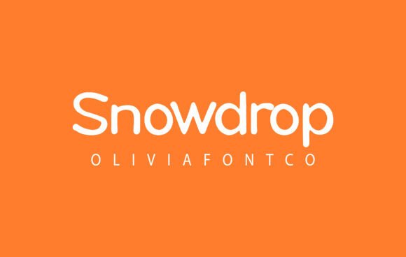 Snowdrop Font preview 2