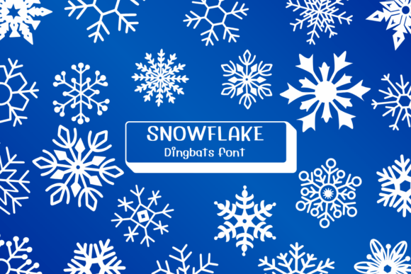 Snowflake Font preview 2