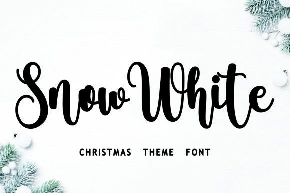 Snow White Font