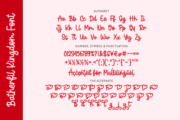 Batherfil Kingdom Font preview 4