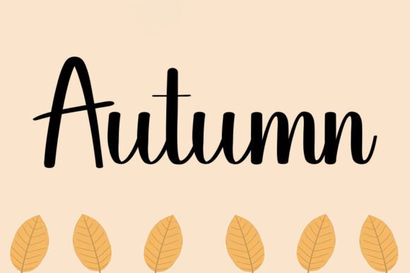 Snowing Font preview 4