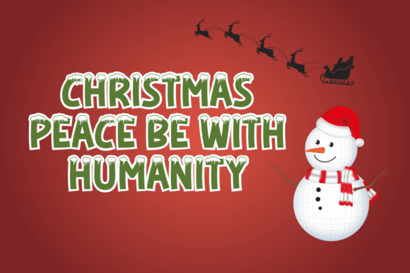 Snowith Christmas Font preview 4