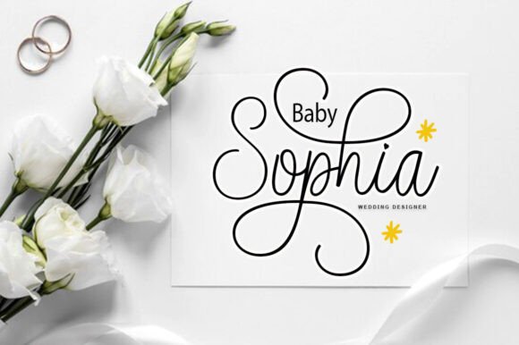 Snowtime Font preview 3