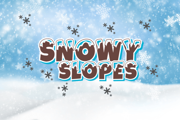Snowy Slopes Font