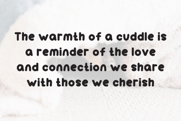 Snuggle Peep Font preview 3