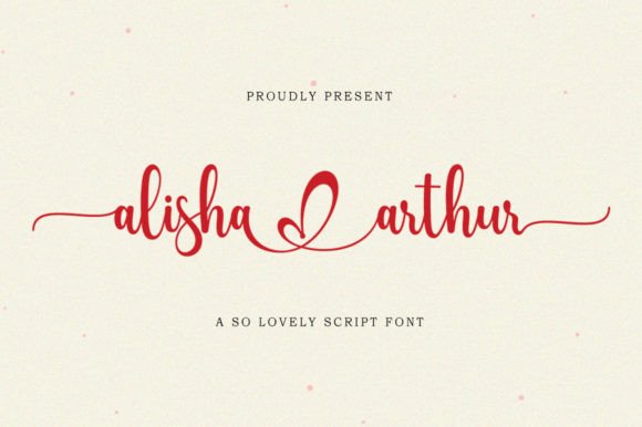 Alisha Arthur Font Alisha Arthur Font