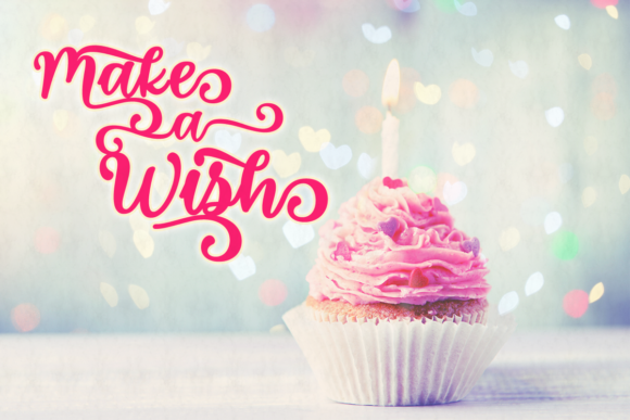 So Much Glitter Font preview 2