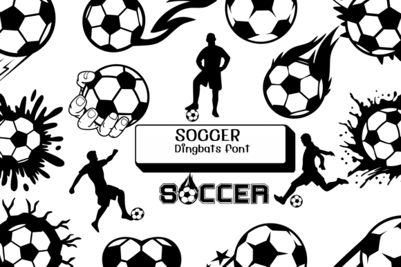 Soccer Font preview 2