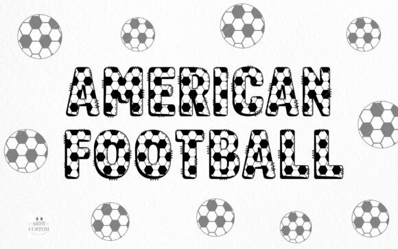 Soccer Football Army Font preview 2