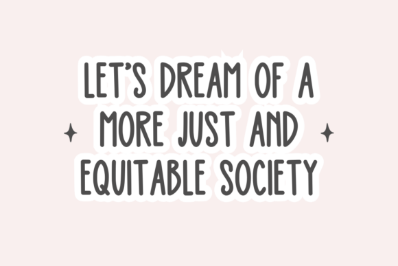 Social Dream Font preview 3