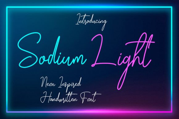 Sodium Light Font Sodium Light Font