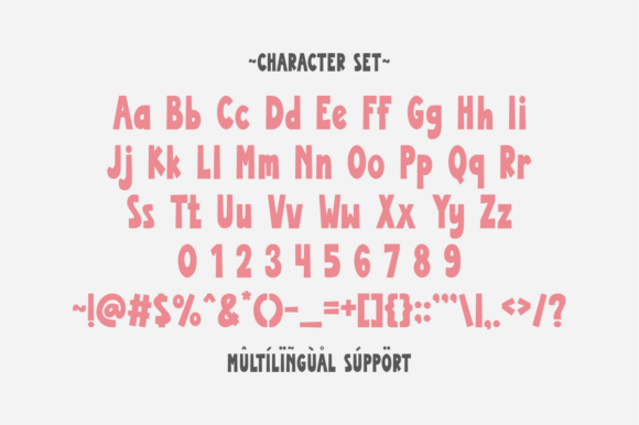 Soft Heart Font preview 2