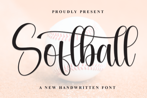 Softball Font preview 2