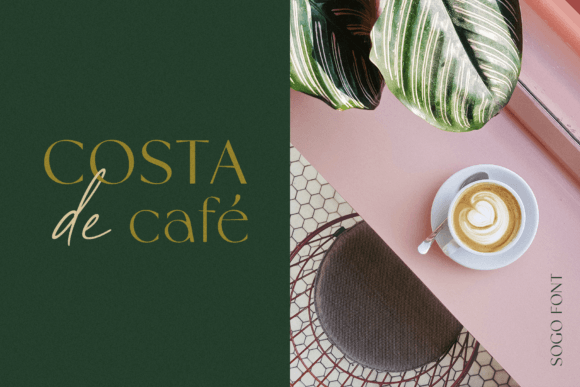 Sogo Font preview 2