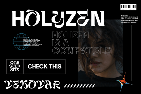 Sokivert Font preview 2