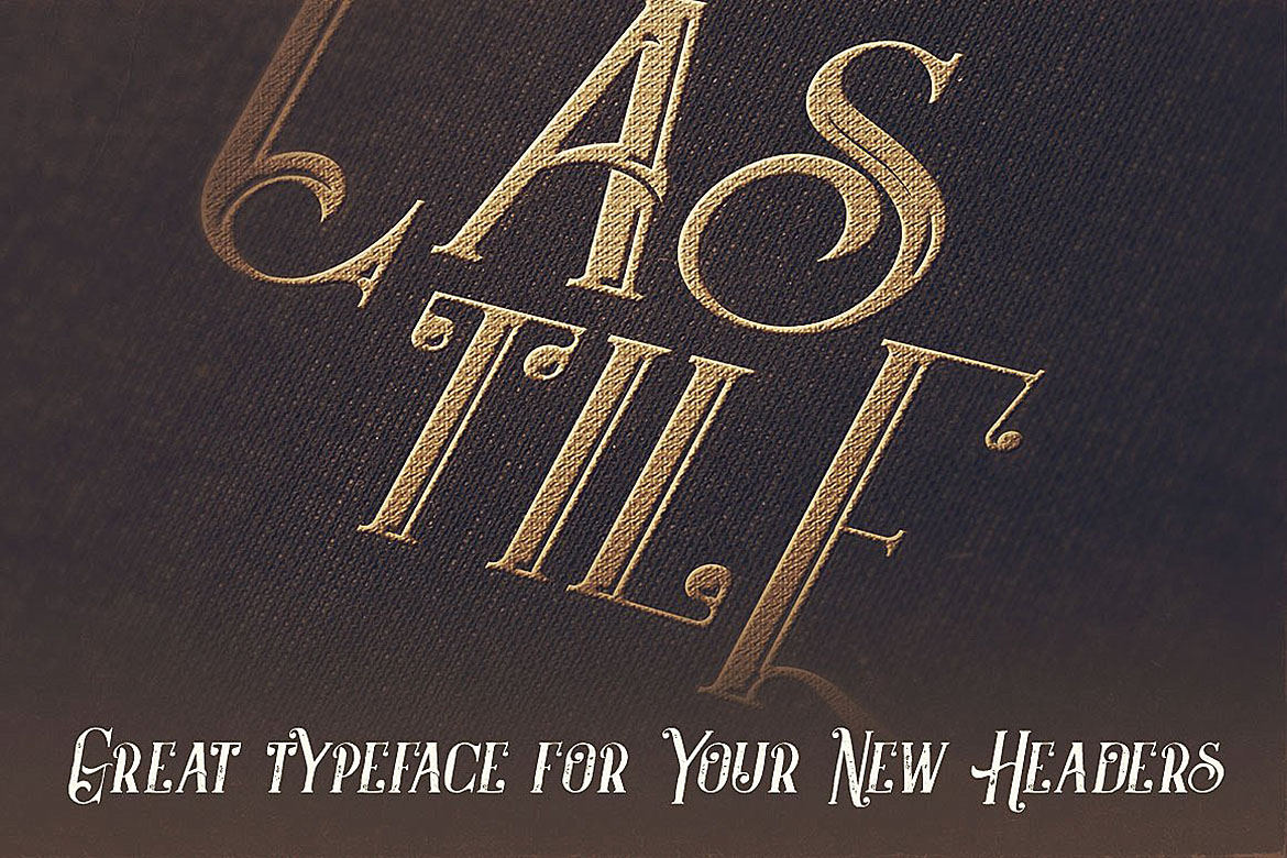 Castile Font preview 4