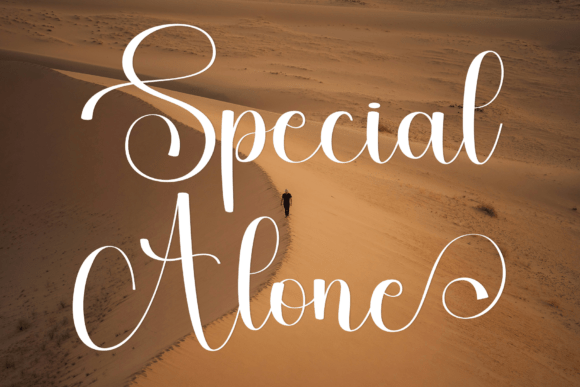 Solitude Font preview 6