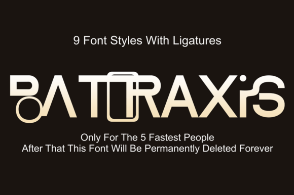 Batoraxis Font