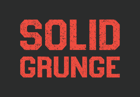 Solid Grunge Font