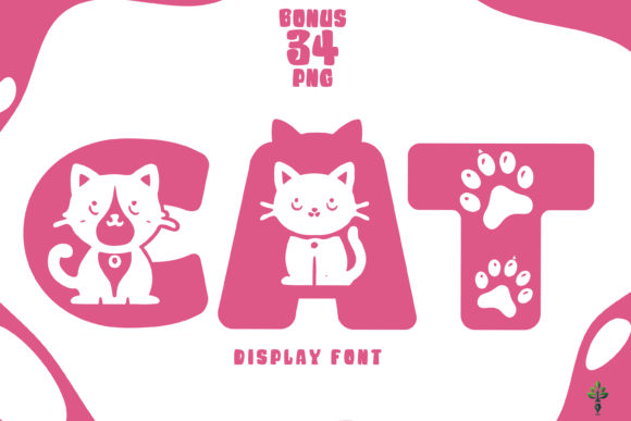 Cat Font preview 2