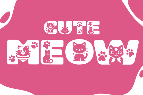 Cat Font preview 4