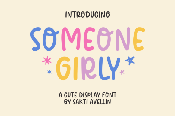 Someone Girly Font Someone Girly Font