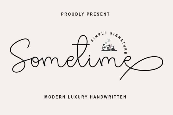 Sometime Font
