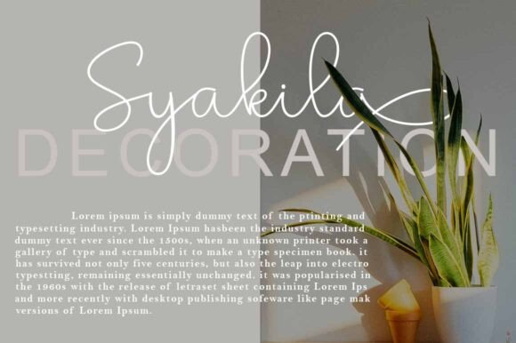 Sometime Font preview 3