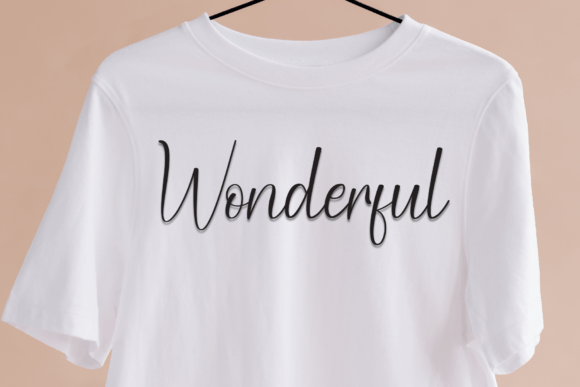 Sometime Font preview 4