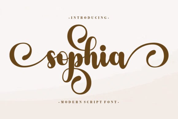 Sophia Font Sophia Font