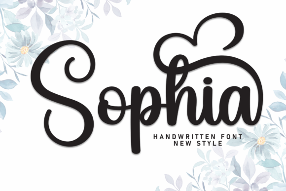 Sophia Font preview 2